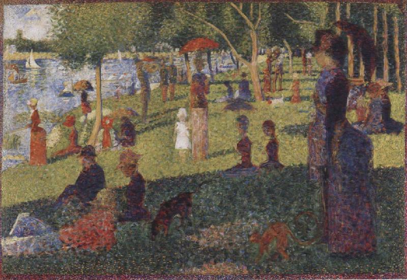 Georges Seurat L-ll de la Grand Jatte